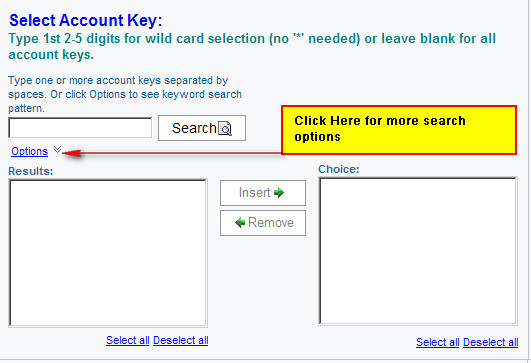Search and Select Prompts Sample