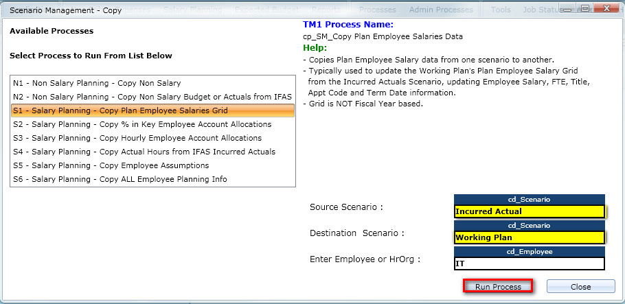 S1 Copy Plan Employee Salaries