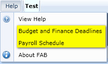 Link to Payroll Schedule